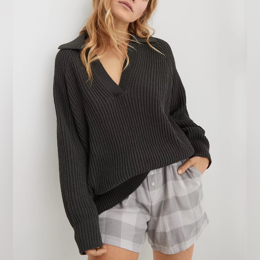 Aerie Sugar Rush Chenille Sweater
